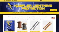 Desktop Screenshot of kuefler-lightning.com